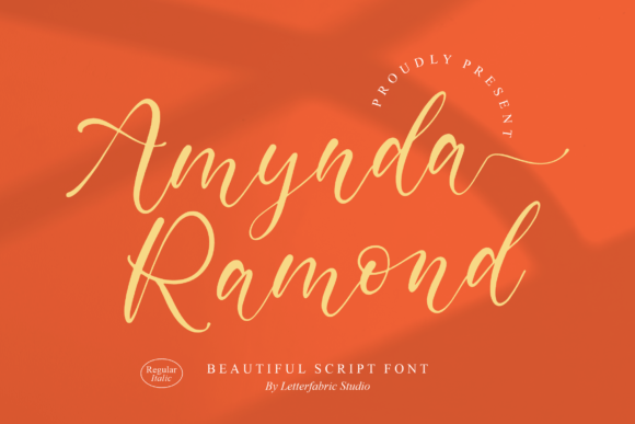 Amynda Ramond – Elegant Script Font for Business