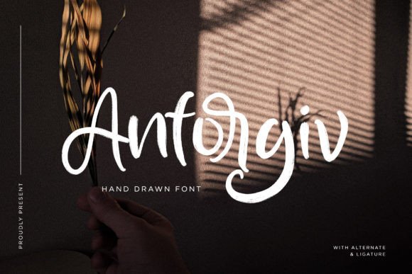 Anforgiv: A Font for Stronger Branding