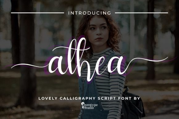 Athea: A Modern Calligraphy Font
