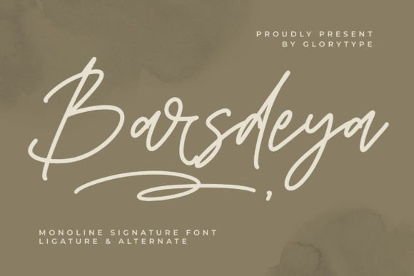 Barsdeya: A Flowing Script for Creative Designers