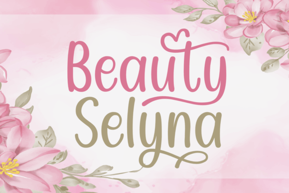 Beauty Selyna: A Premium Script Font