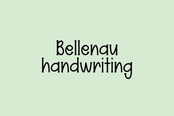 Bellenau: A Friendly Font for Business Branding