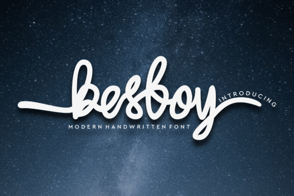 Besboy: A Modern Script Font