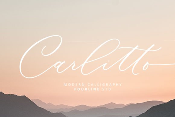 Carlitto: A Modern Calligraphy Font for Handmade Creators
