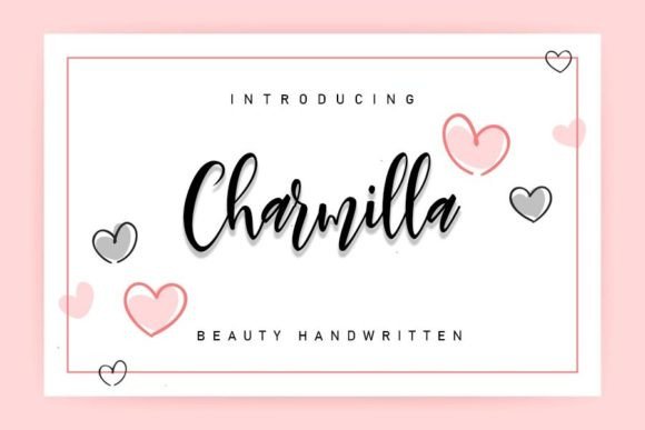 Charmilla: A Handwritten Font for Editorial Magic
