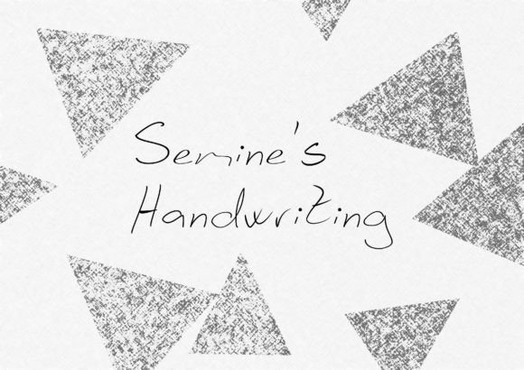 Handwritten Font for Editorial Design