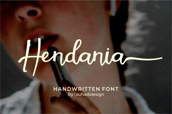 Hendania: A Refined Script Font