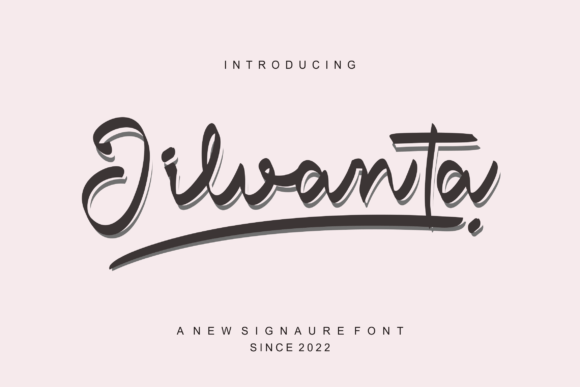 Jilvanta: A Handwritten Font That Feels Like Real Craft