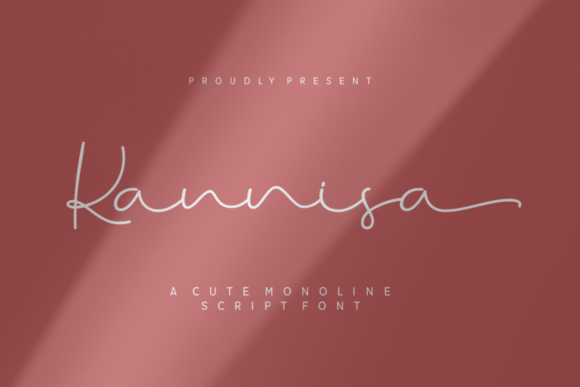 Kannisa: A Dreamy Script Font for Marketers