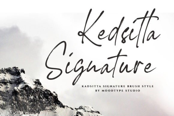 Kedsitta Signature: A Font That Speaks