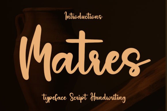 Matres: A Magical Handwritten Font