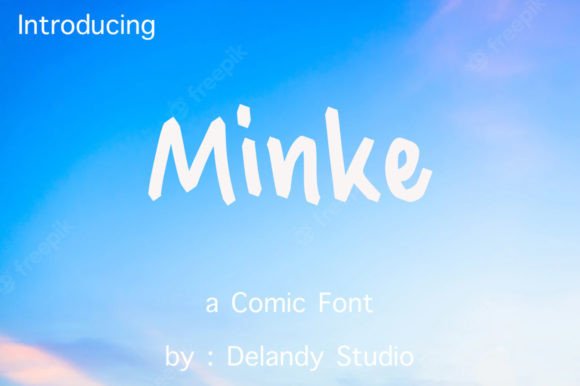 Minke: A Fun Handwritten Font for Crafters