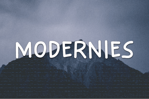 Modernies: A Fun, Casual Handwritten Font That Works