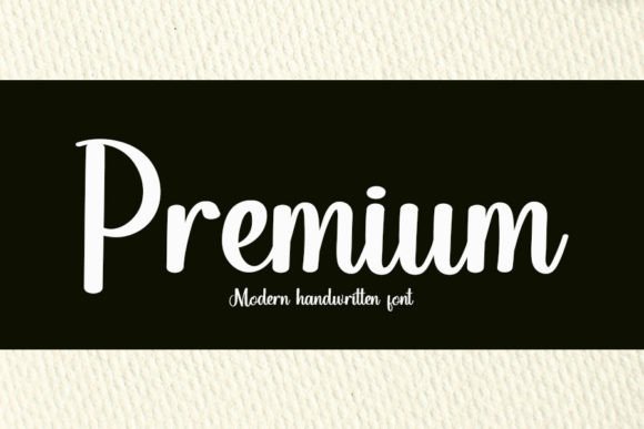 Premium Font: Modern Script for Digital Marketing