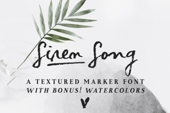 Siren Song: A Modern Script Font for Creative Design
