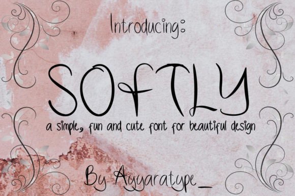 Softly Font: Playful and Practical