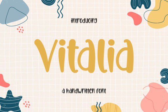 Vitalia: A Handwritten Font That Makes Your Brand Feel Human