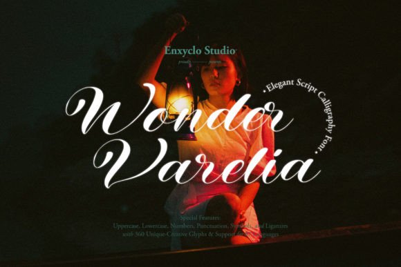 Wonder Varelia: A Stylish Script Font
